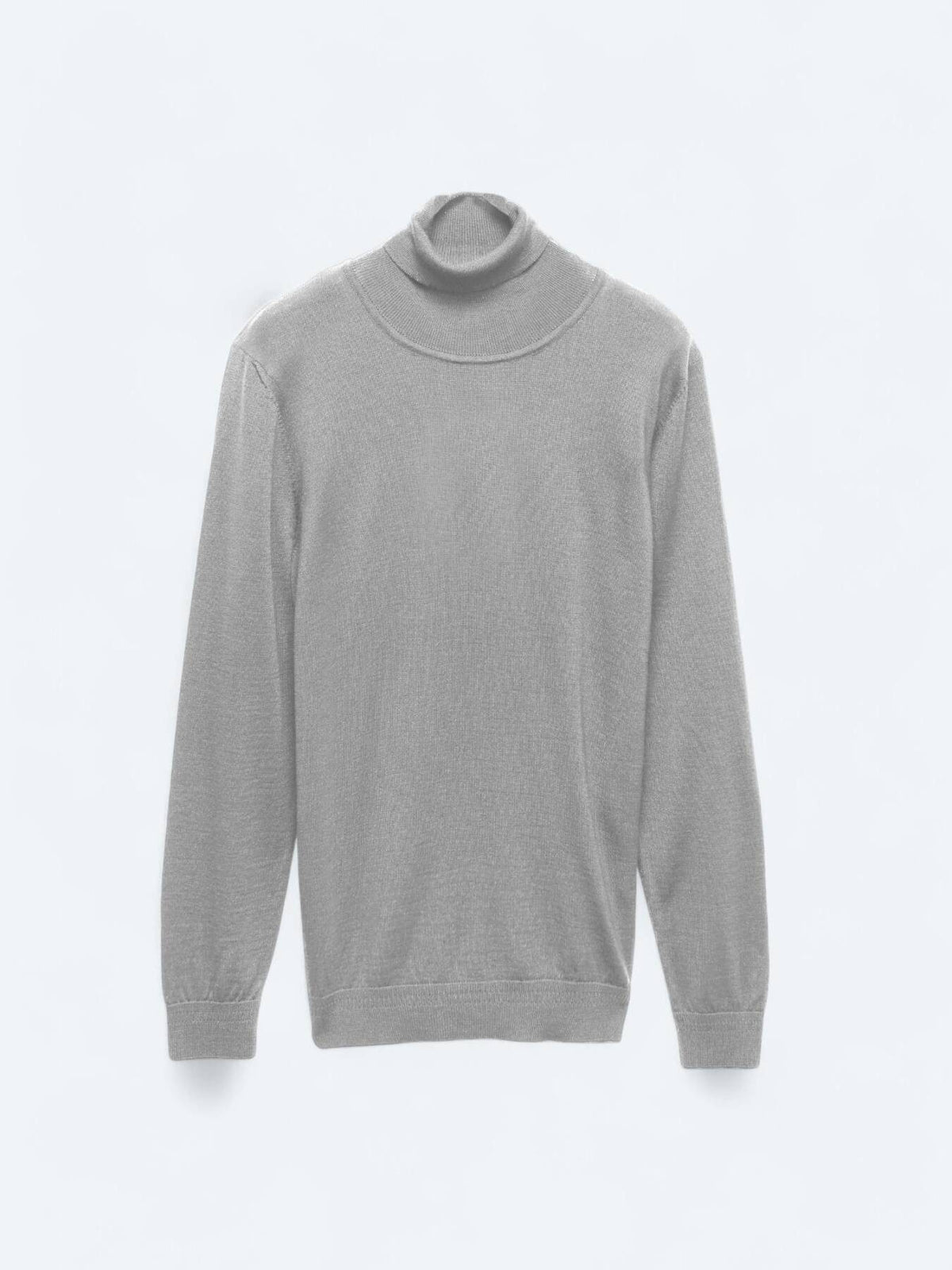 Strickpullover aus schlichter Wollmischung