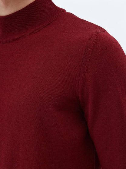 Strickpullover aus schlichter Wollmischung