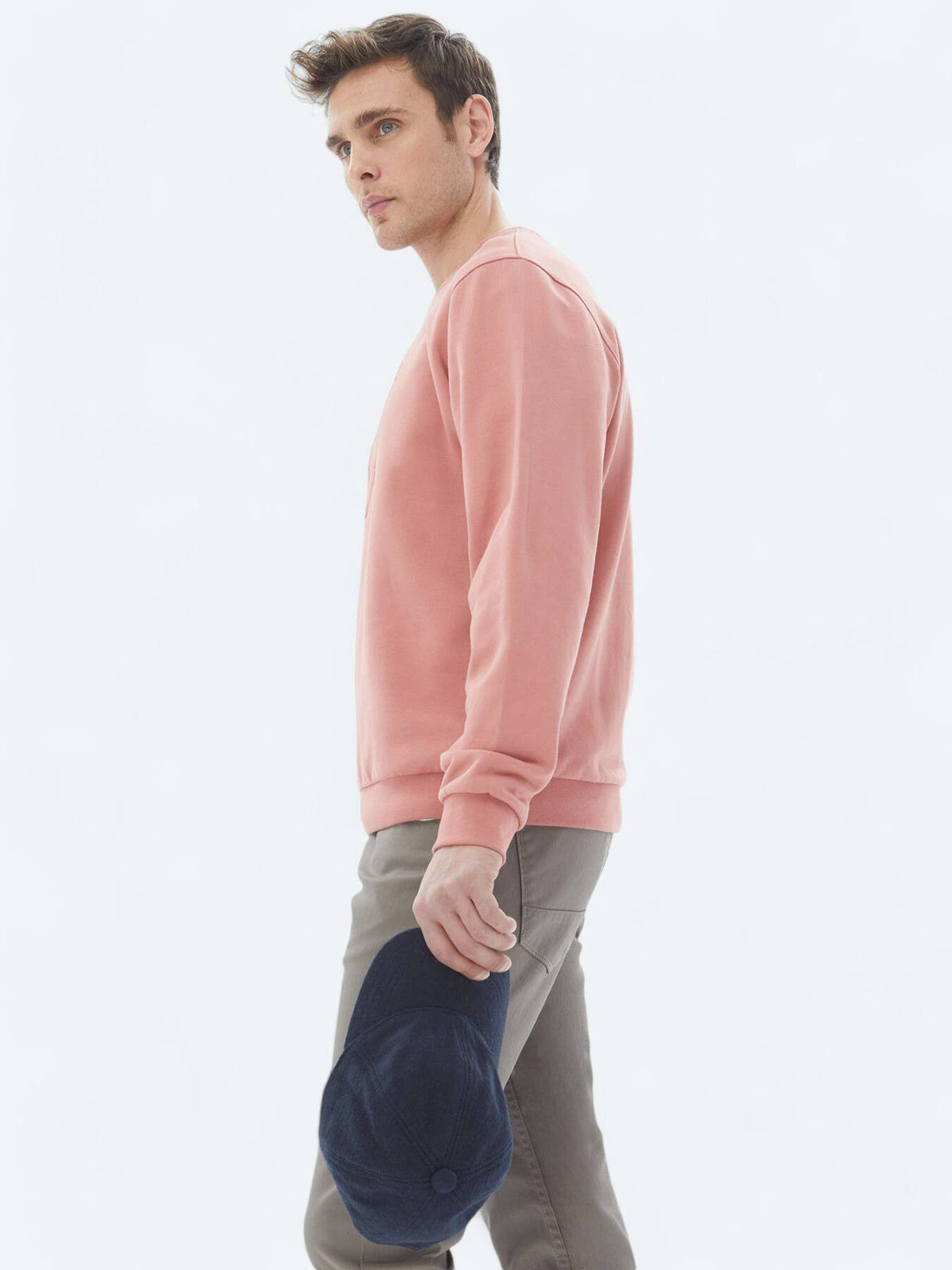 Bedrucktes Sweatshirt mit Rundhalsausschnitt