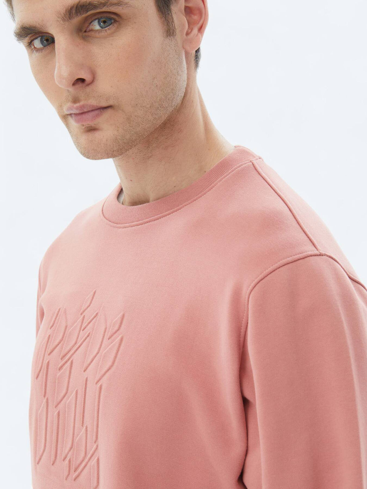 Bedrucktes Sweatshirt mit Rundhalsausschnitt