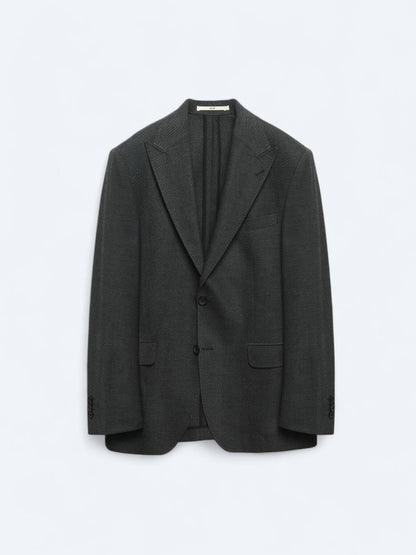 Gemusterte, umweltfreundliche Jacke mit moderner Passform