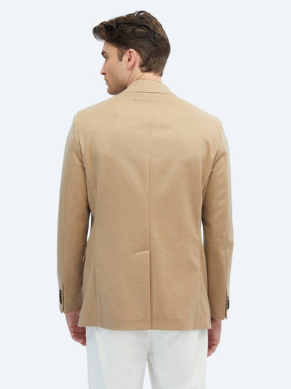 Schlichte Jacke aus Wollmischung mit moderner Passform