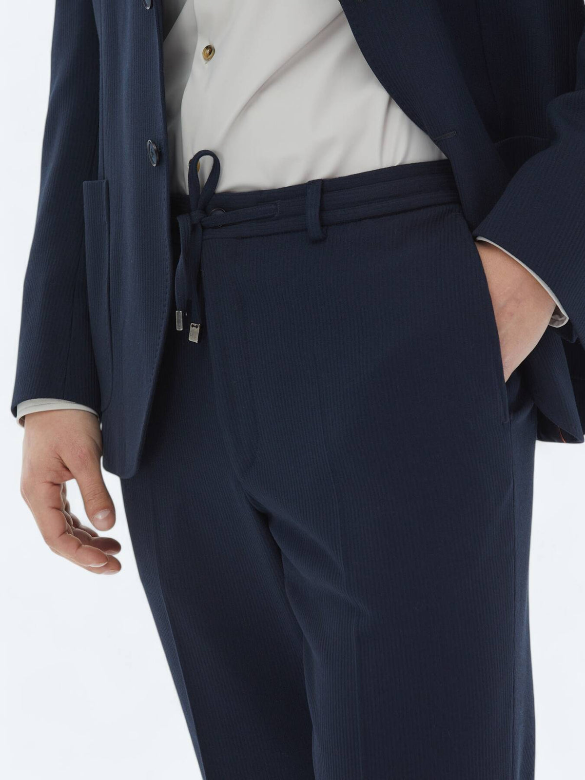 Gemusterter Modern-Fit-Anzug