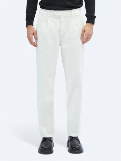 Gewebte Velours Freizeit Baumwollhose