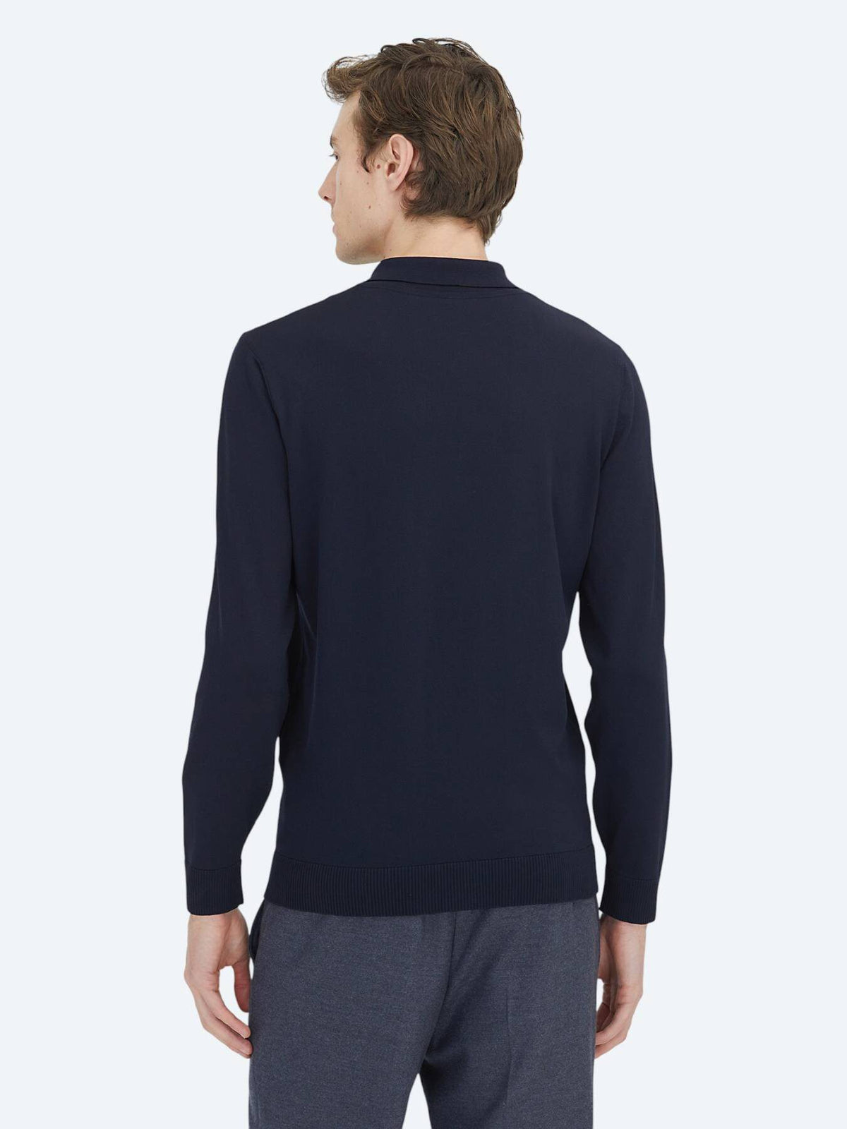 Rollkragenpullover aus schlichtem Strick