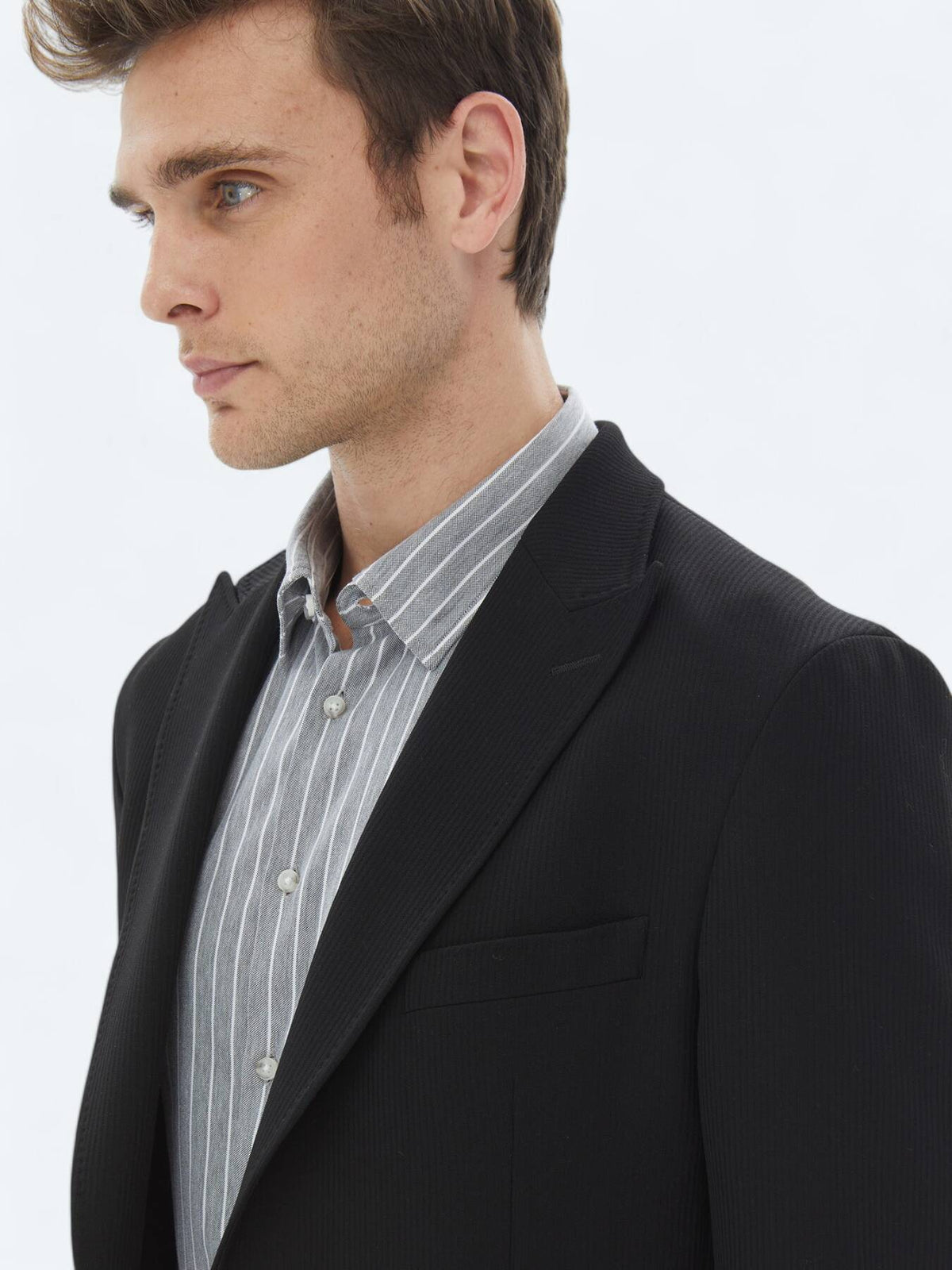 Gemusterter Modern-Fit-Anzug