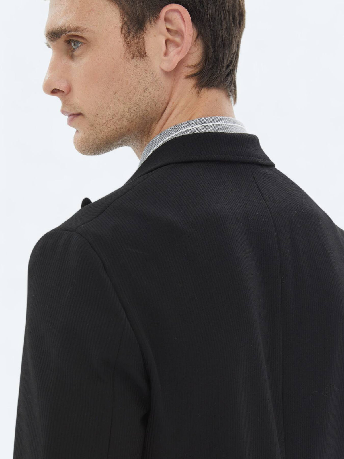 Gemusterter Modern-Fit-Anzug