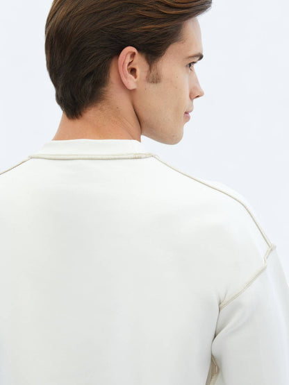 Doppelseitig bedrucktes Sweatshirt mit Rundhalsausschnitt