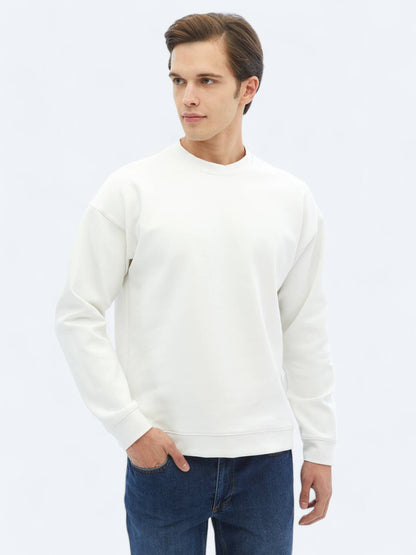 Doppelseitig bedrucktes Sweatshirt mit Rundhalsausschnitt