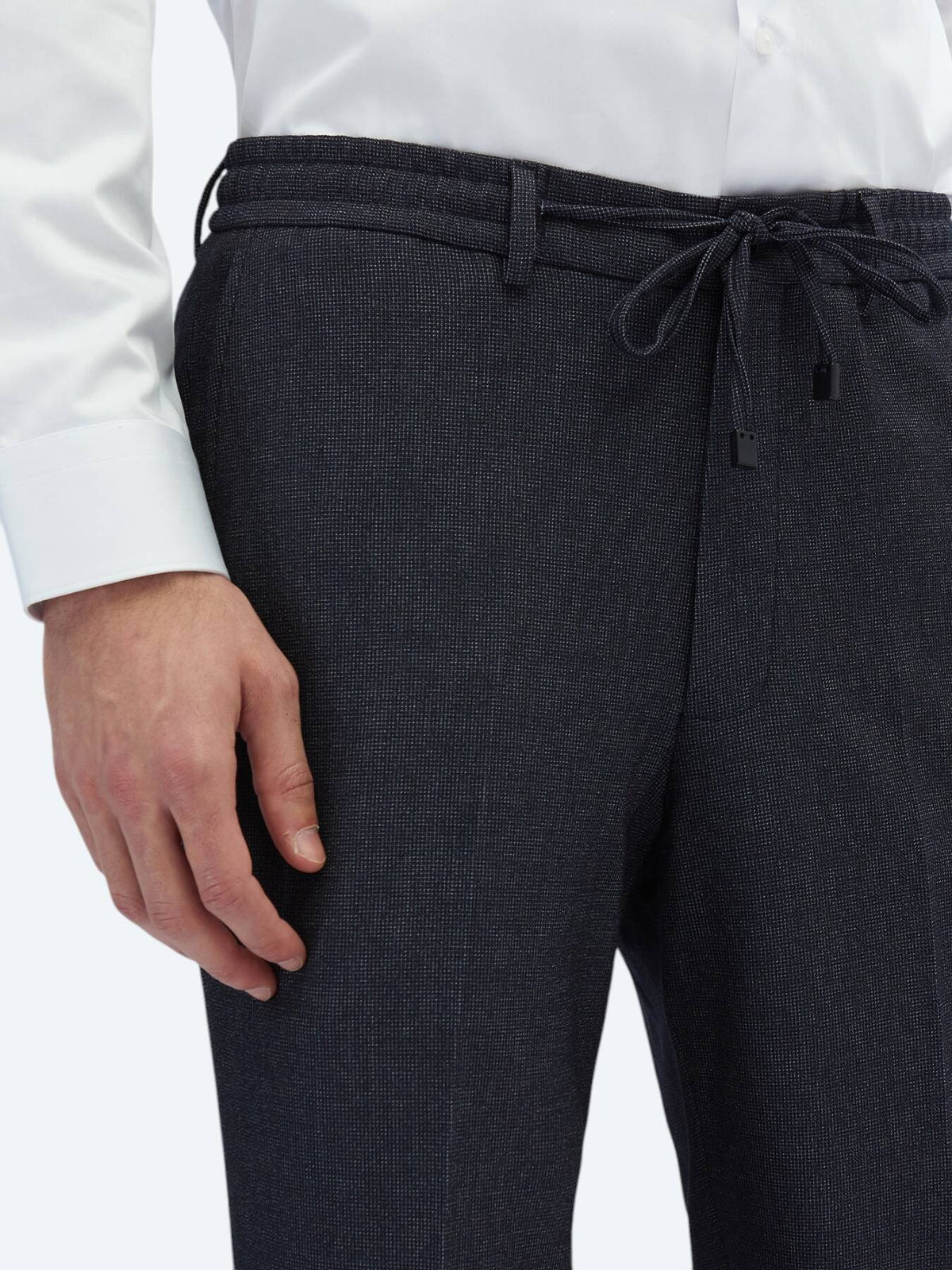 Gemusterter Modern-Fit-Anzug
