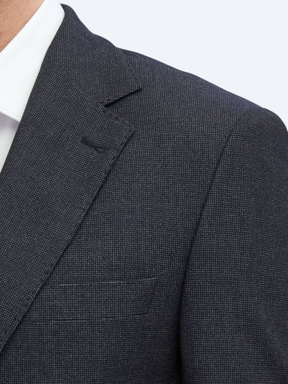 Gemusterter Modern-Fit-Anzug