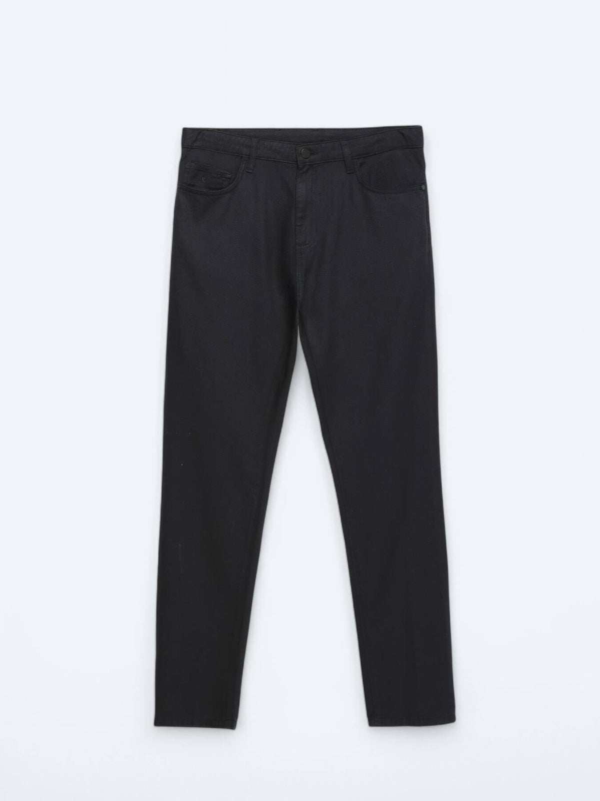Leinenmischgewebe Regular Fit Baumwollmischung Freizeithose