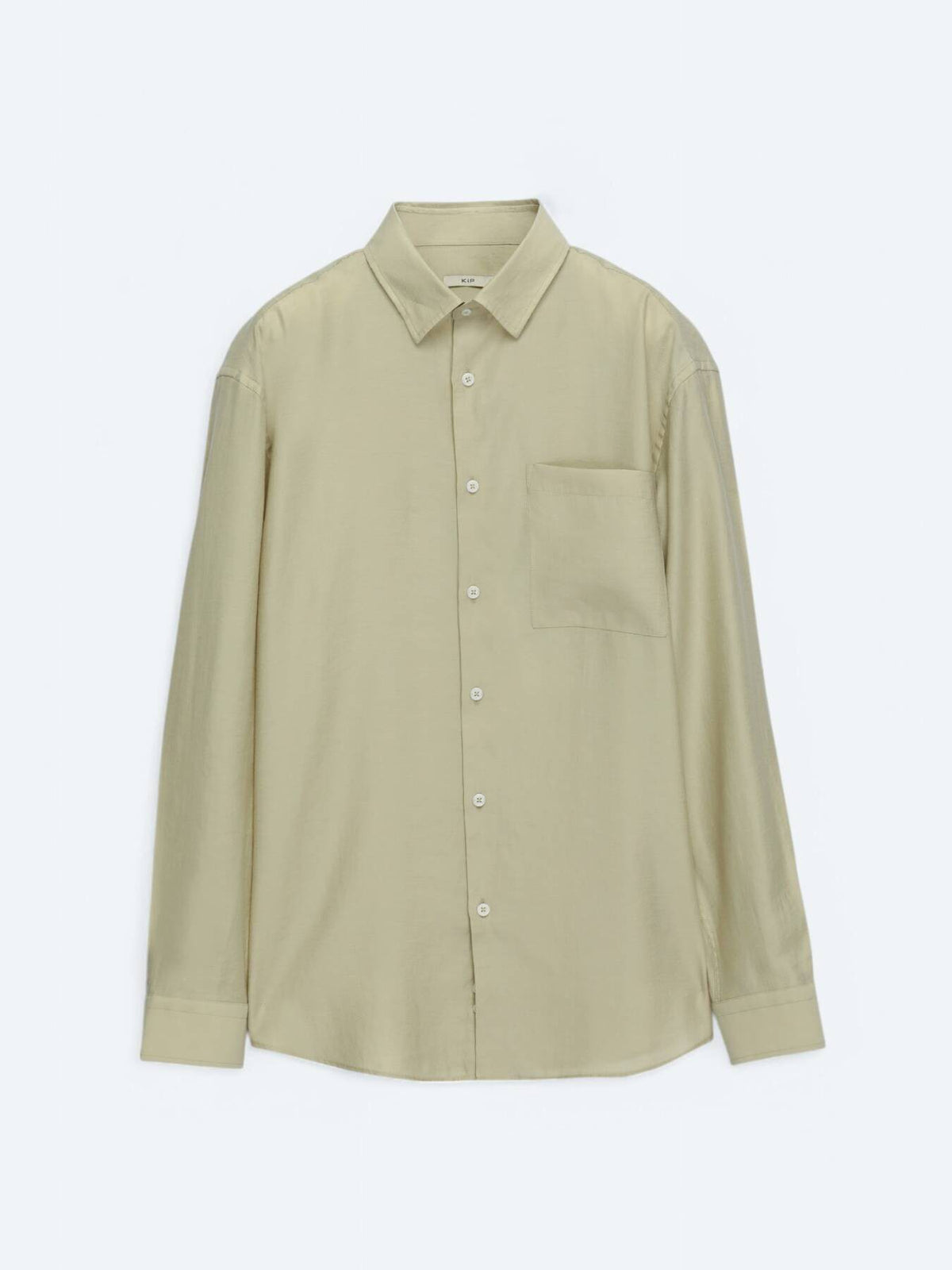 Einfaches Oversized Gewebtes Freizeithemd