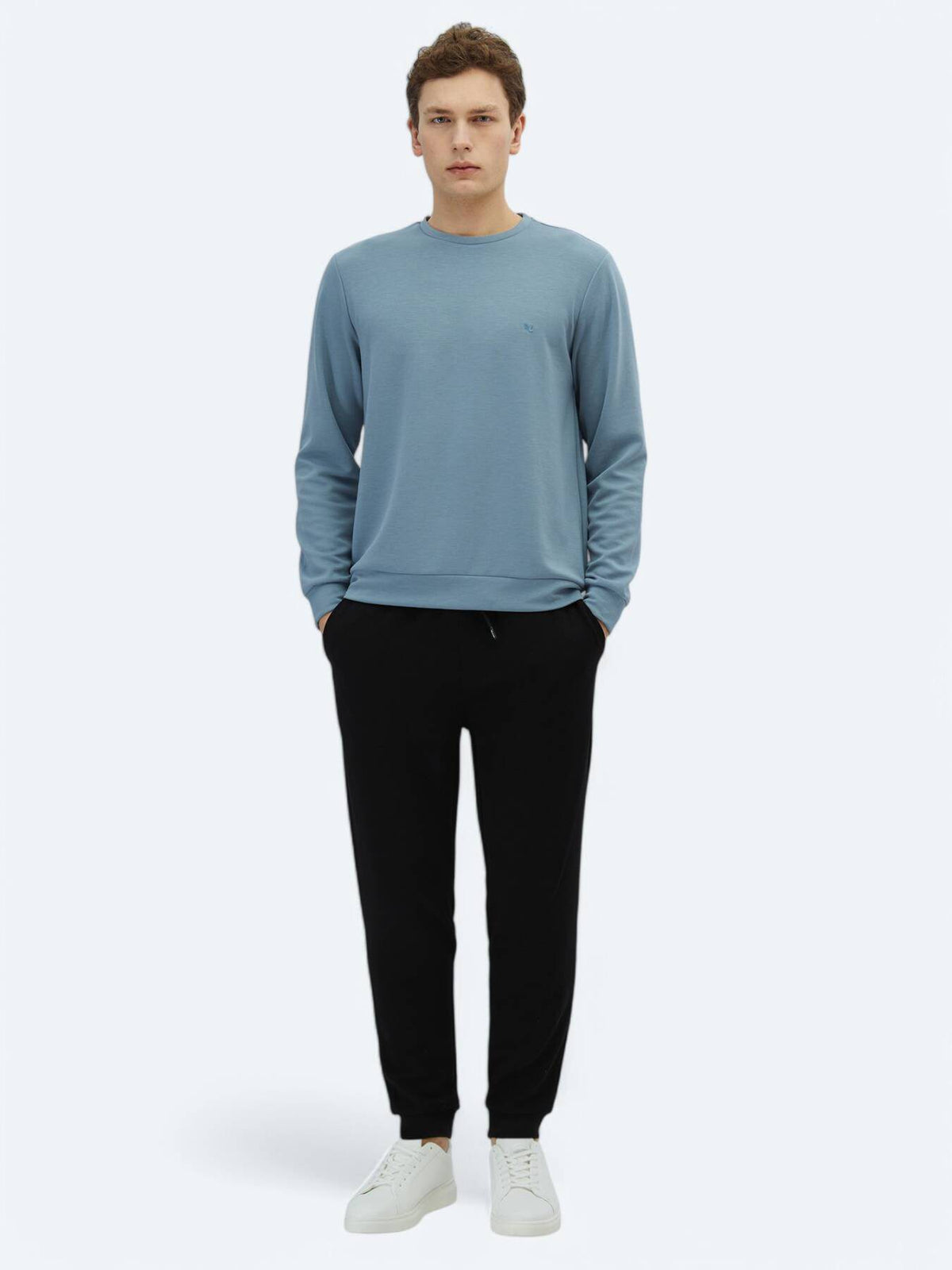 Fahrrad Hals Sweatshirt