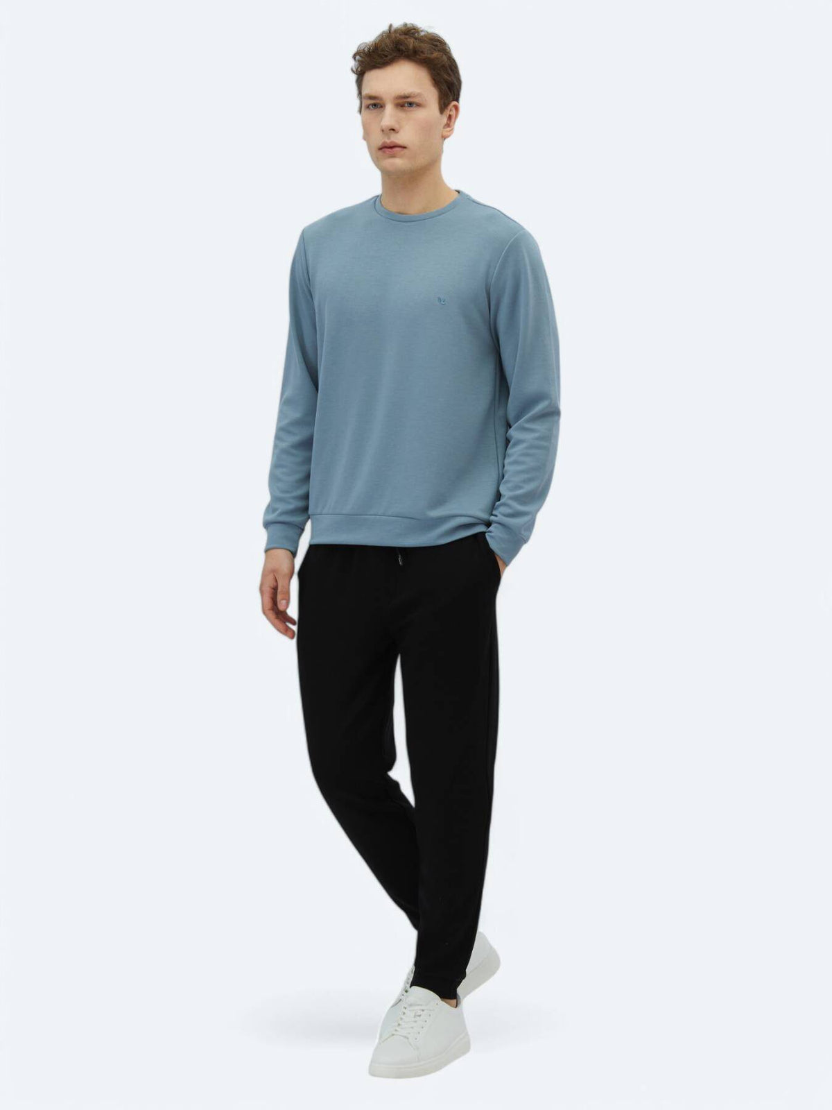 Fahrrad Hals Sweatshirt