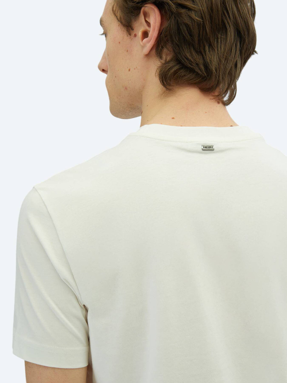 Bedrucktes Fahrrad-Kragen 100% Baumwoll-T-Shirt