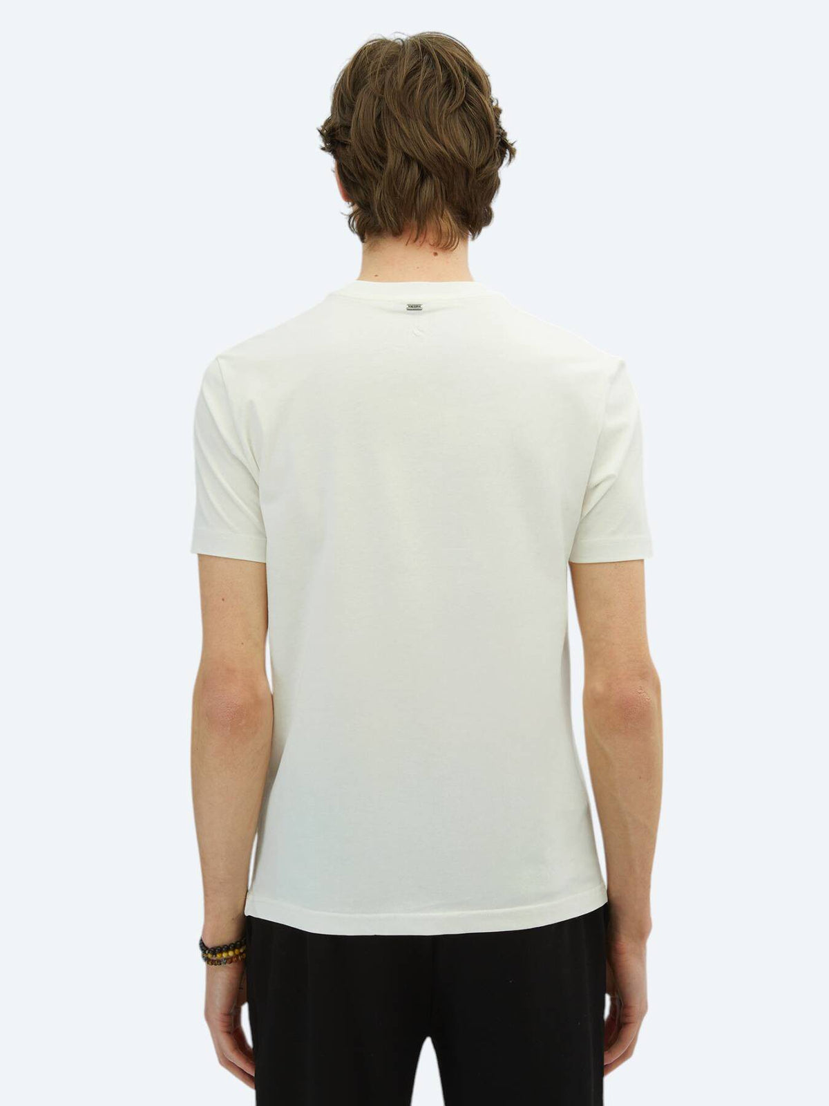 Bedrucktes Fahrrad-Kragen 100% Baumwoll-T-Shirt