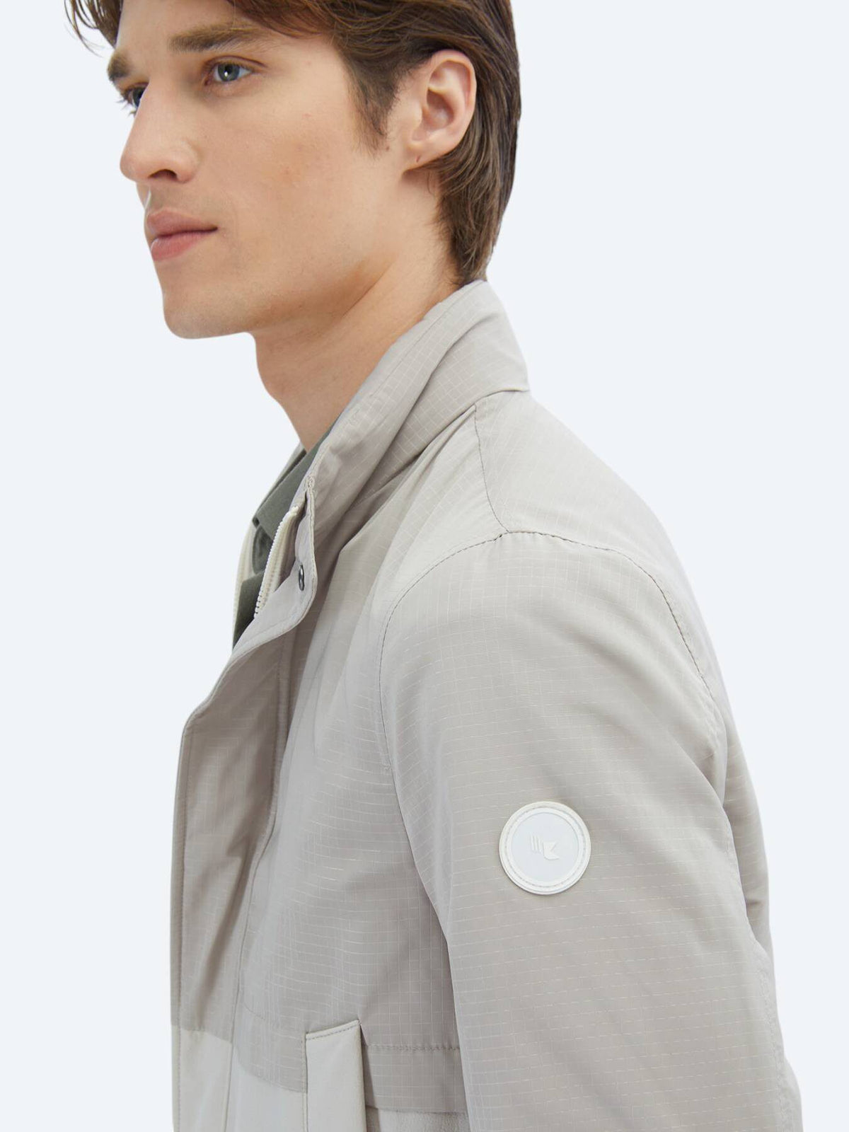 Strukturierte Jacke