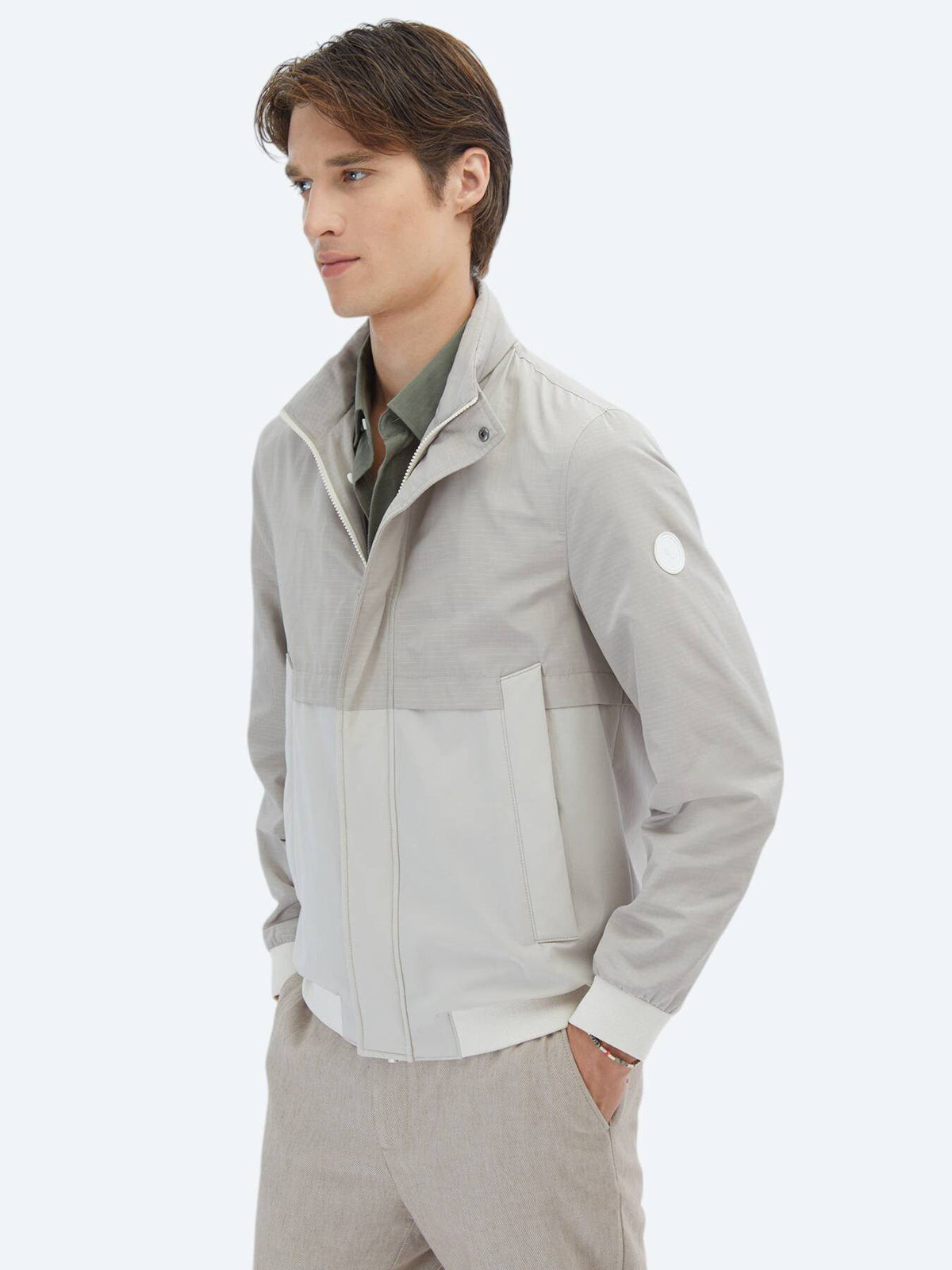 Strukturierte Jacke