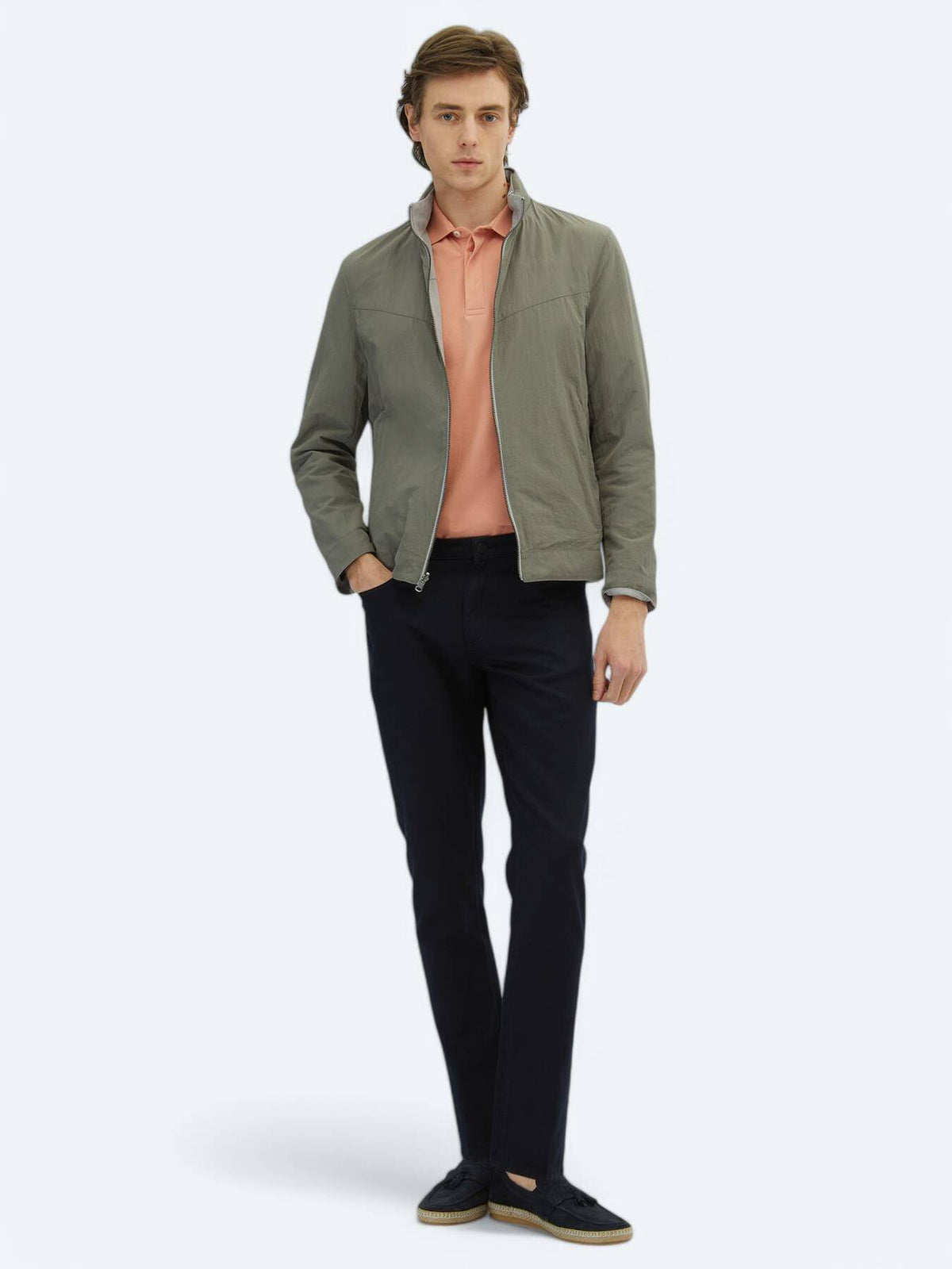Strukturierte Jacke