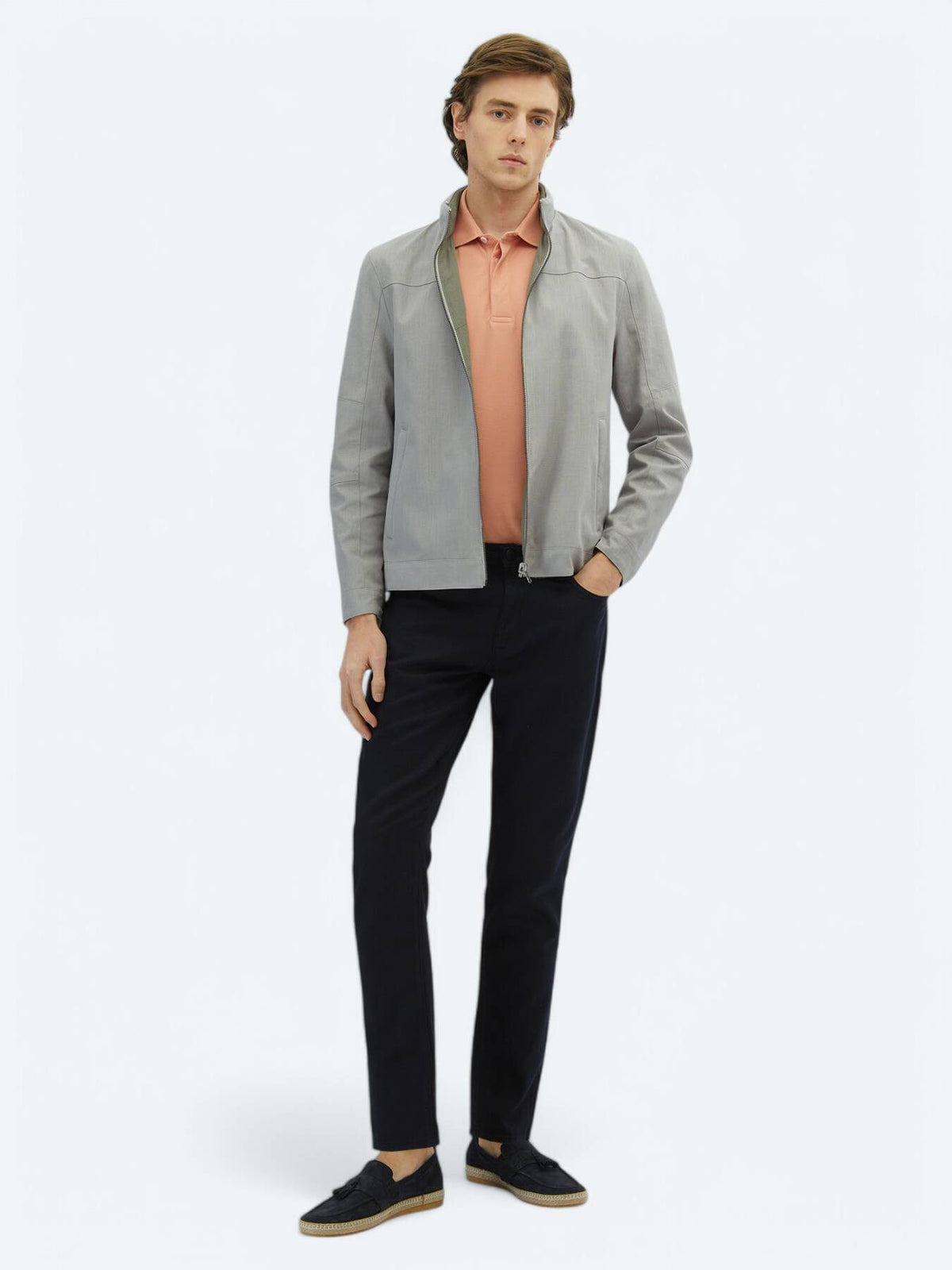Strukturierte Jacke