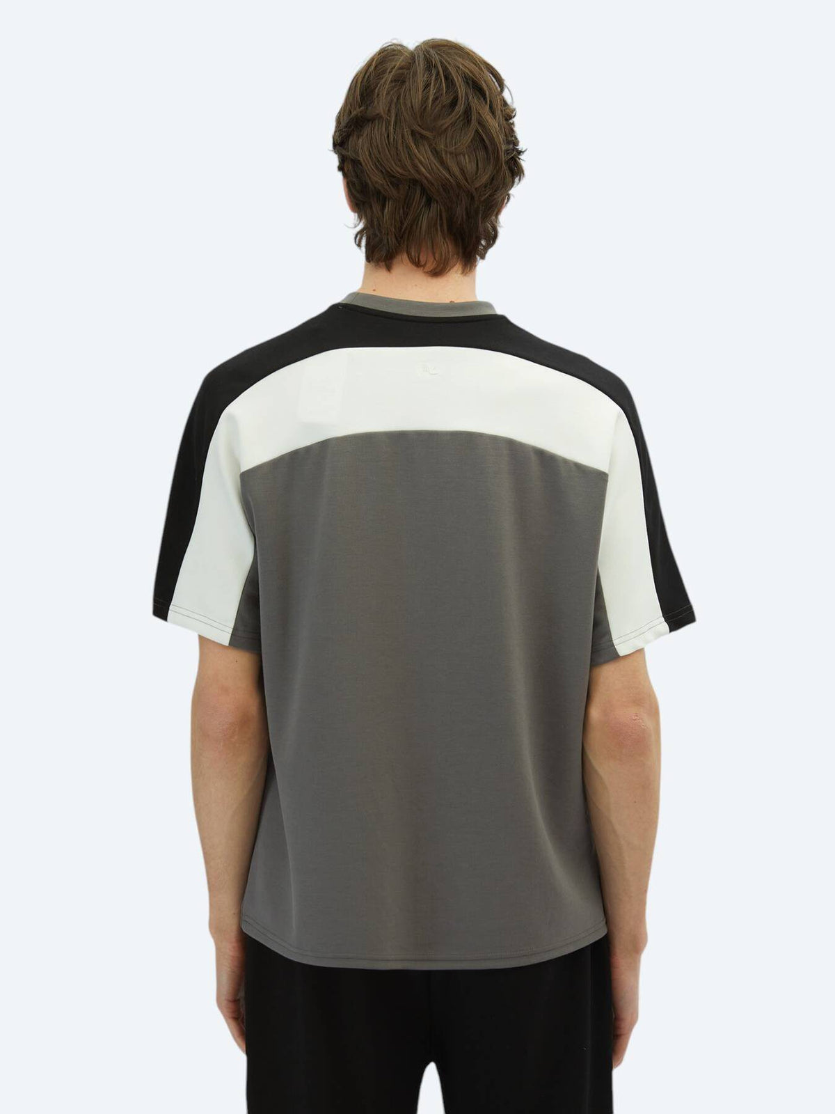 Einfaches Fahrrad Hals T-Shirt