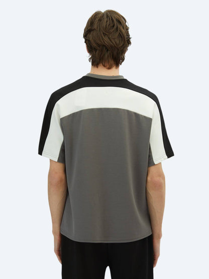 Einfaches Fahrrad Hals T-Shirt