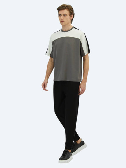 Einfaches Fahrrad Hals T-Shirt
