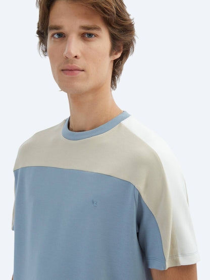 Einfaches Fahrrad Hals T-Shirt