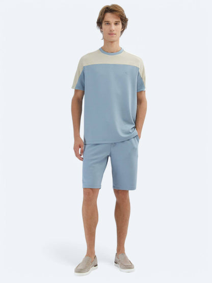 Einfaches Fahrrad Hals T-Shirt