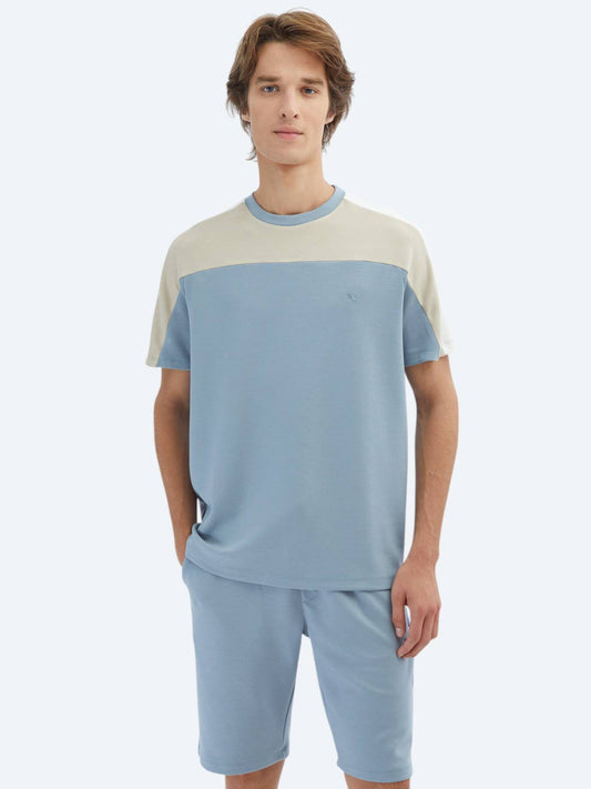 Einfaches Fahrrad Hals T-Shirt