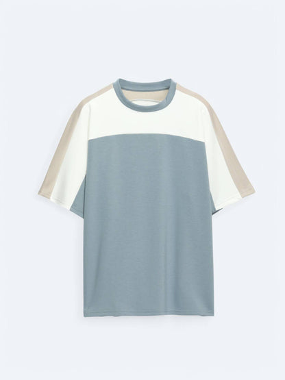 Einfaches Fahrrad Hals T-Shirt