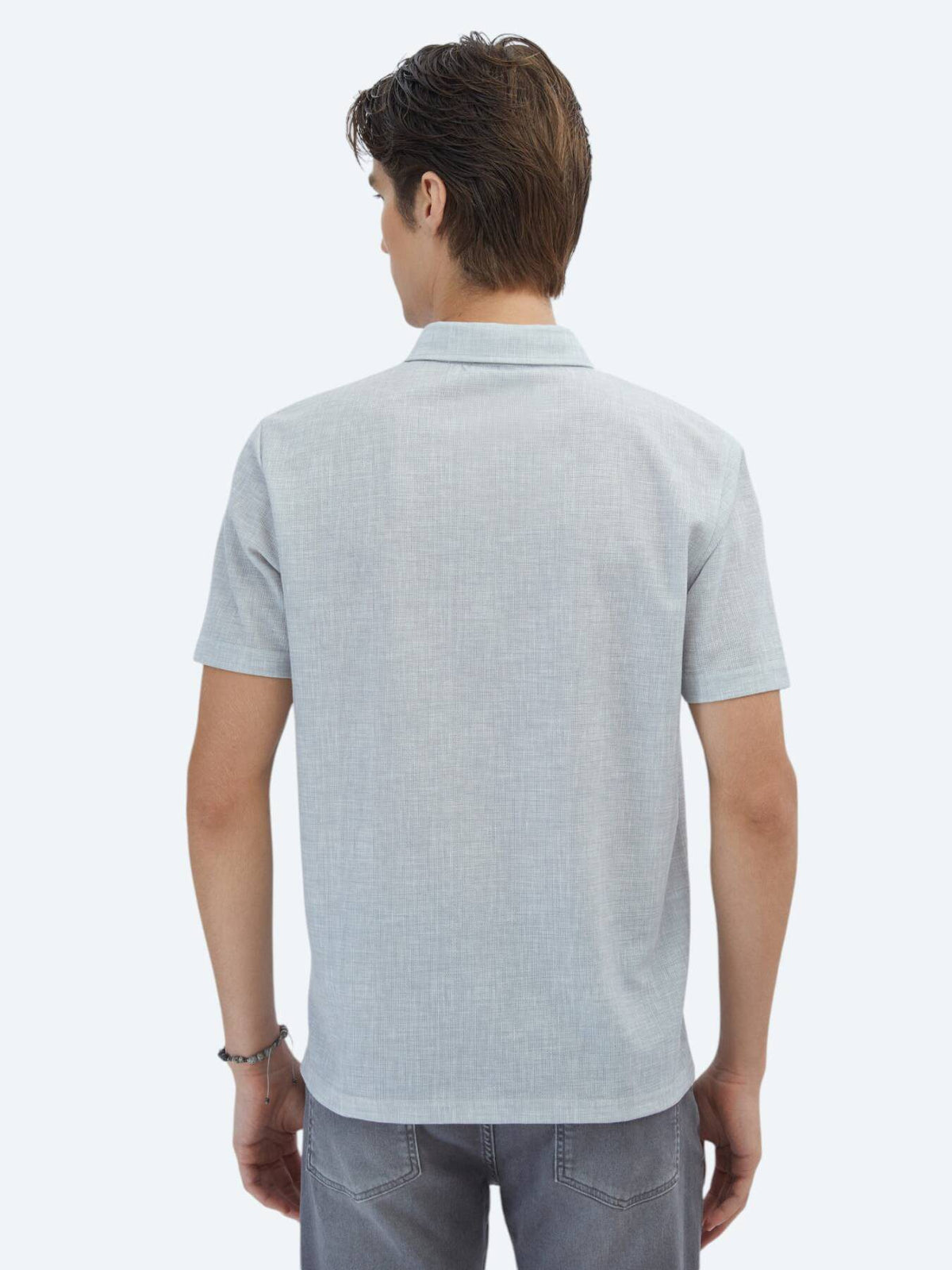 Gemustertes Regular Fit Freizeithemd