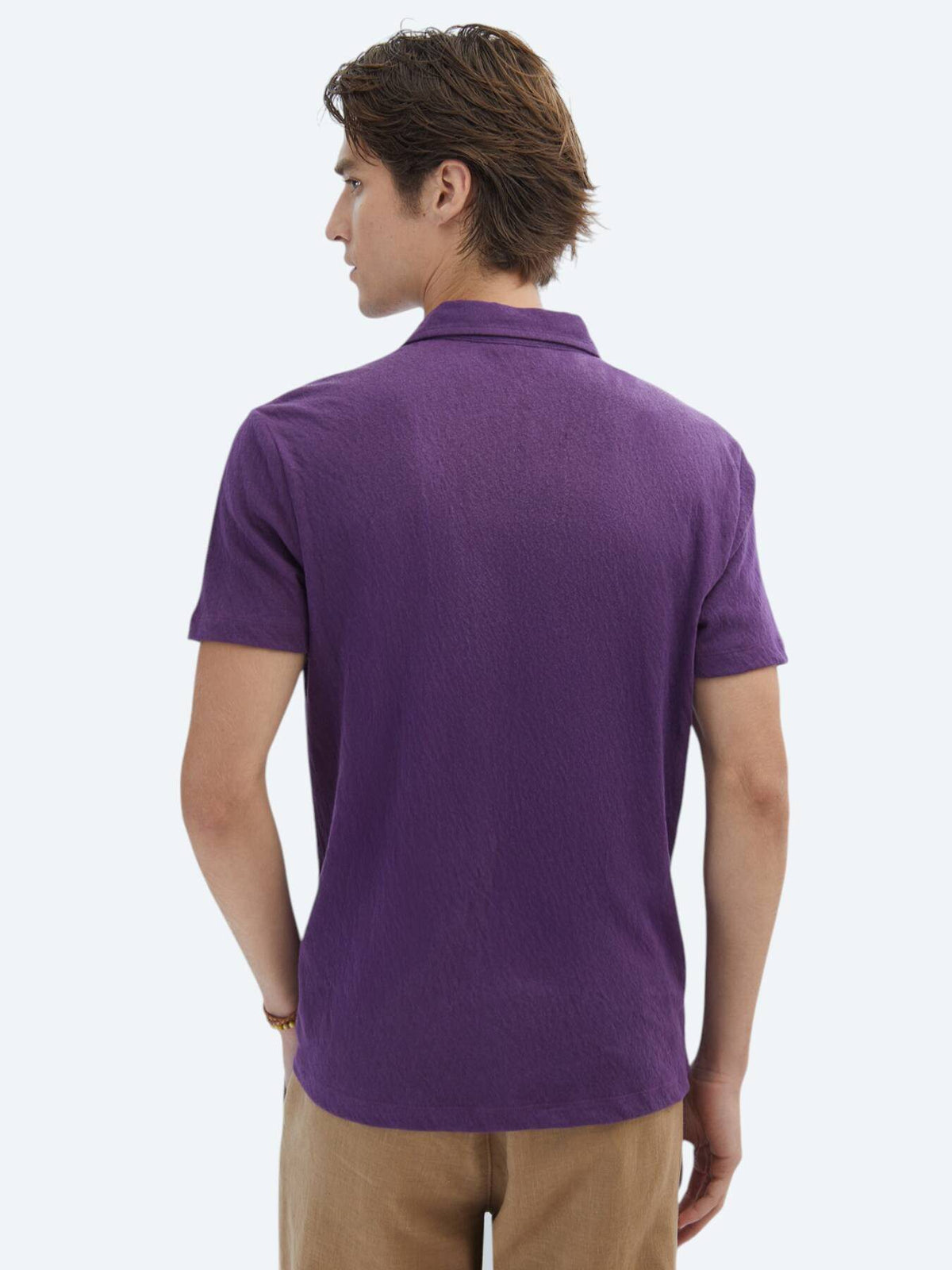 Einfaches Baumwoll-Polo-T-Shirt
