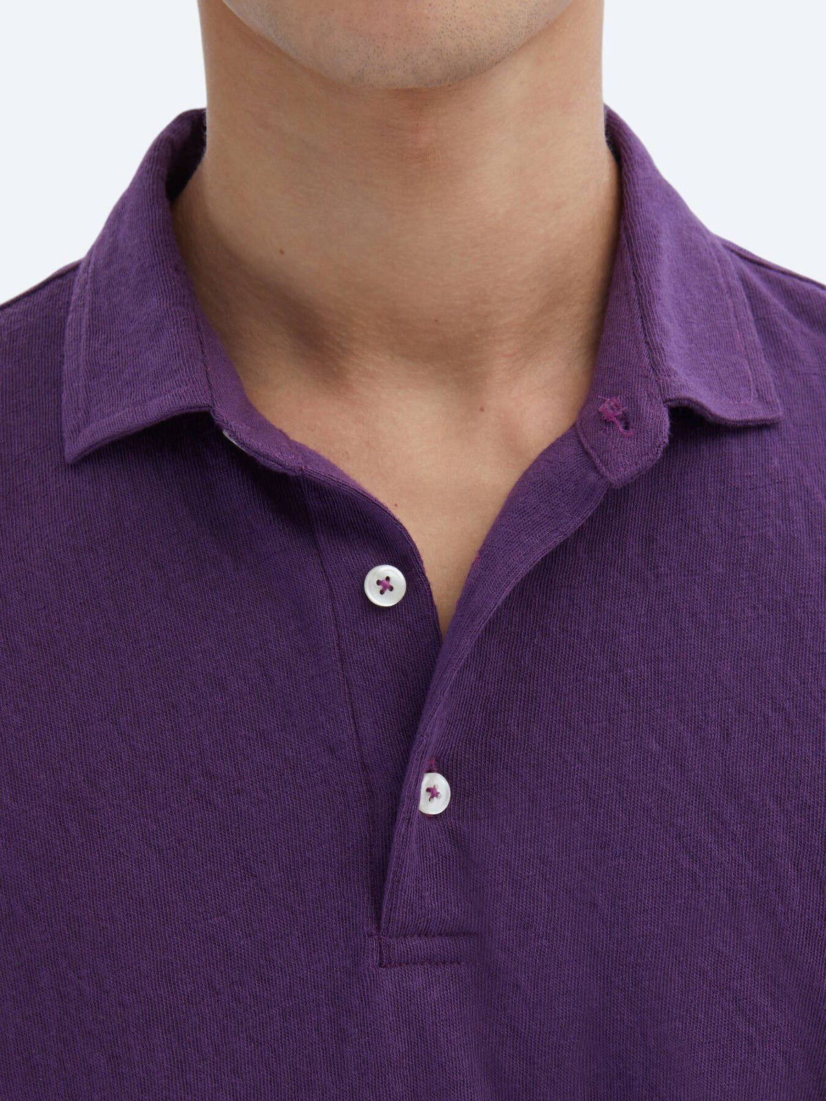 Einfaches Baumwoll-Polo-T-Shirt