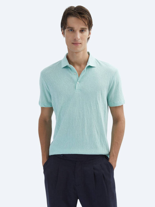 Einfaches Baumwoll-Polo-T-Shirt