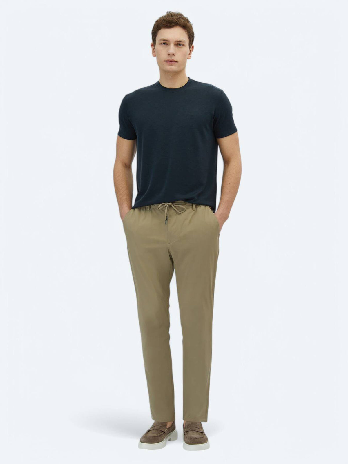 Flachgewebe Freizeithose