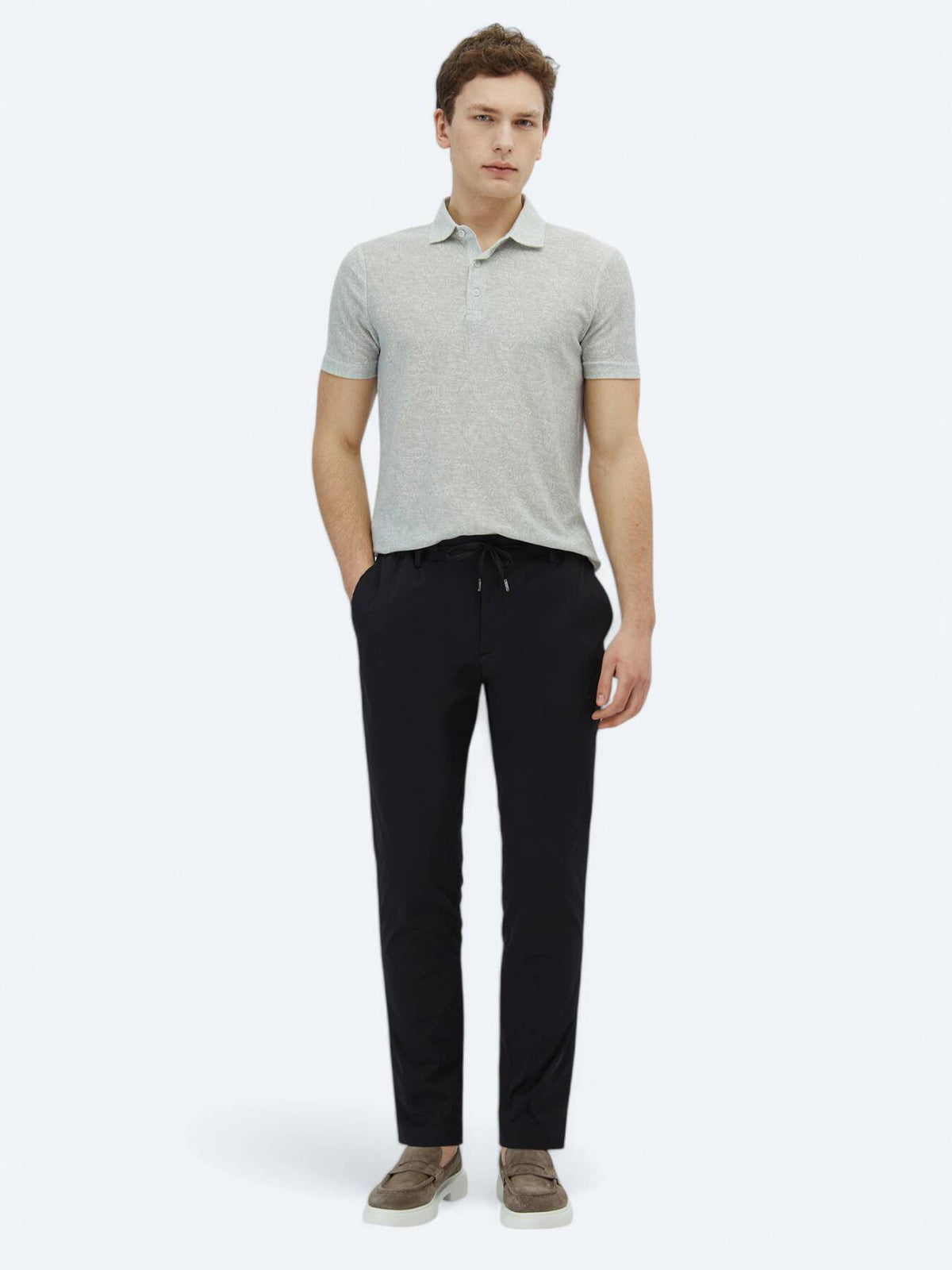Flachgewebe Freizeithose