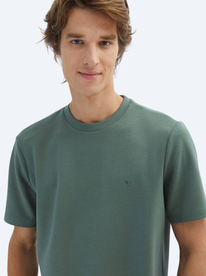 Einfaches Fahrrad Hals T-Shirt