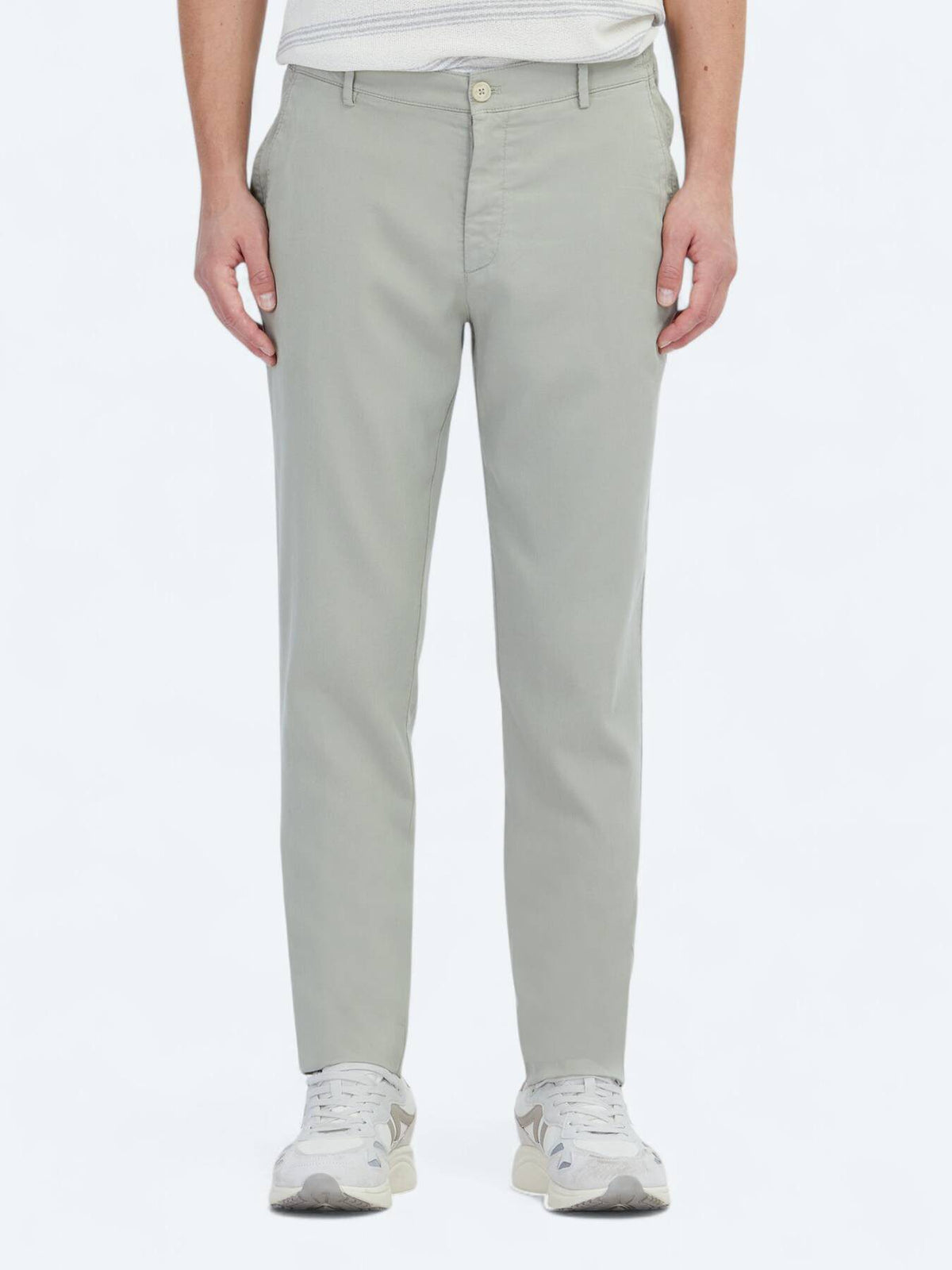 Strick Jogger Passform Baumwollmischung Hose