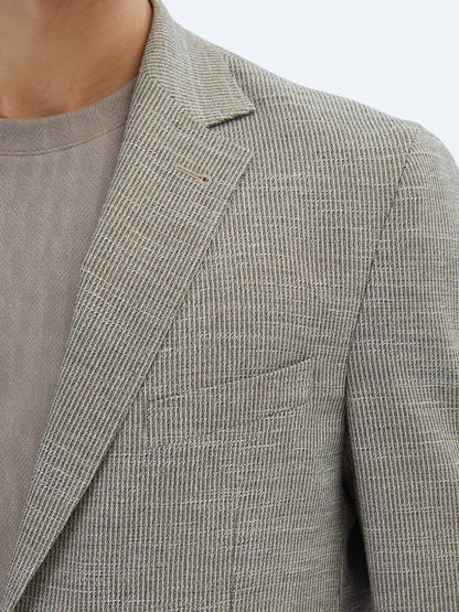 Gemusterte Modern Fit Jacke