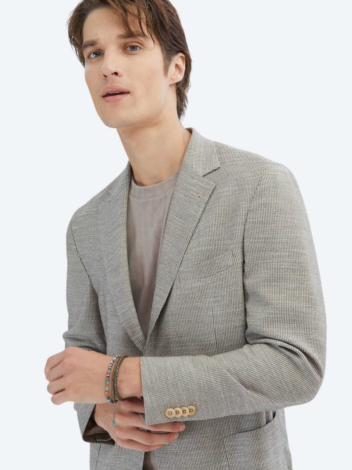 Gemusterte Modern Fit Jacke