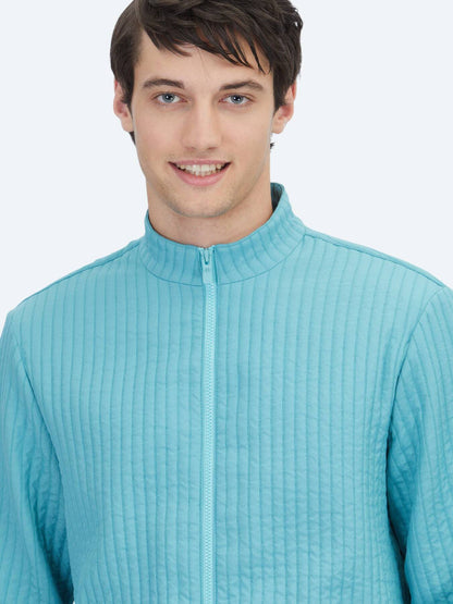 Strukturierte Jacke
