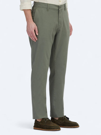 Flachgewebe Jogging Fit Baumwollmischung Hose