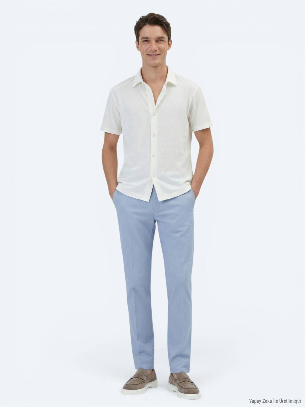Gemustertes Regular Fit Freizeithemd