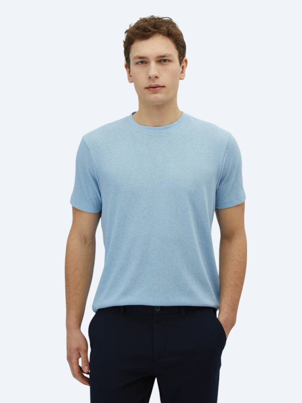 Einfaches Baumwollmischung Fahrrad T-Shirt
