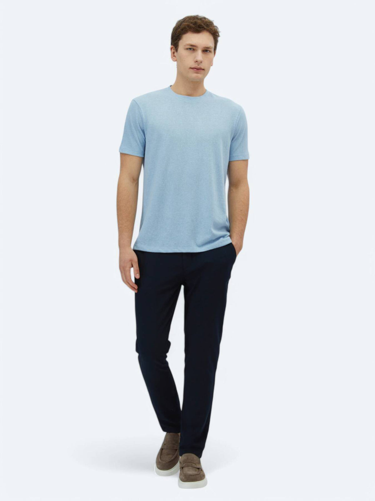 Einfaches Baumwollmischung Fahrrad T-Shirt