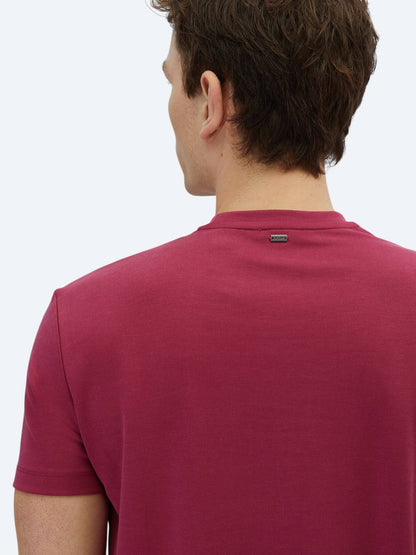 Einfaches Fahrrad Hals T-Shirt
