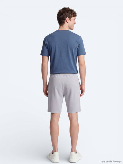 Einfaches Fahrrad Hals T-Shirt