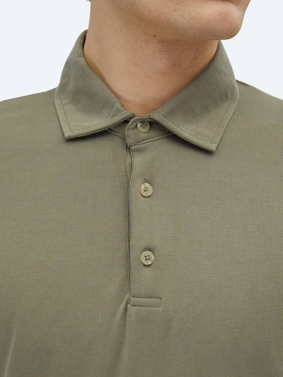 Einfaches Polohals-T-Shirt